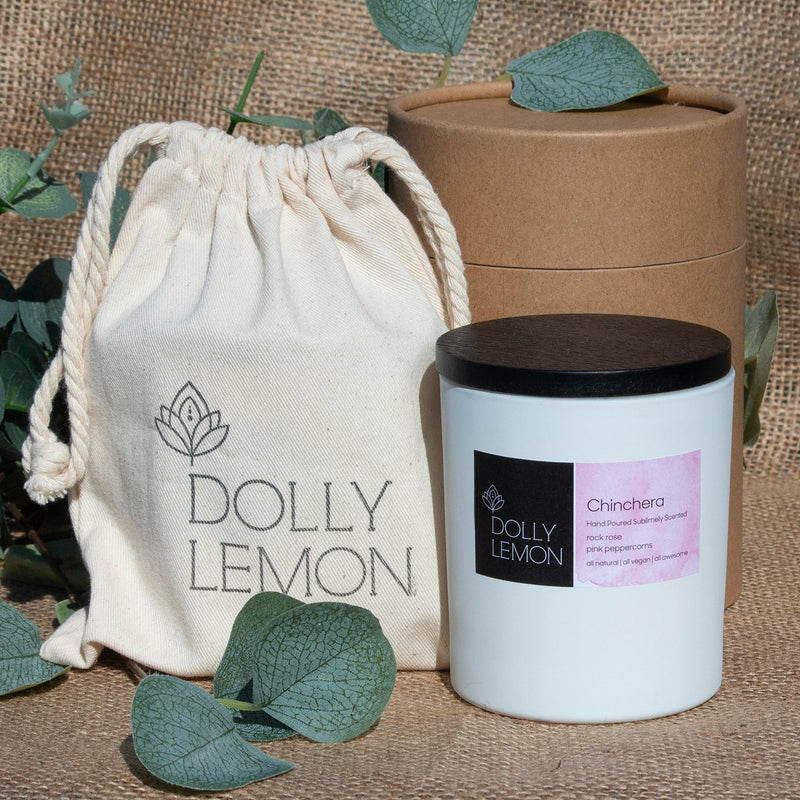 Dolly’s "Say Thank" you Sublimely Scented Vegan Candle Gift Box
